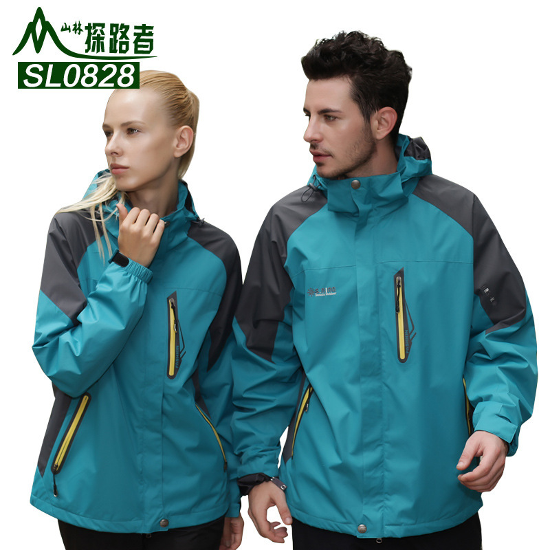 山林探路者户外冲锋衣批发厂家 防风防水透气