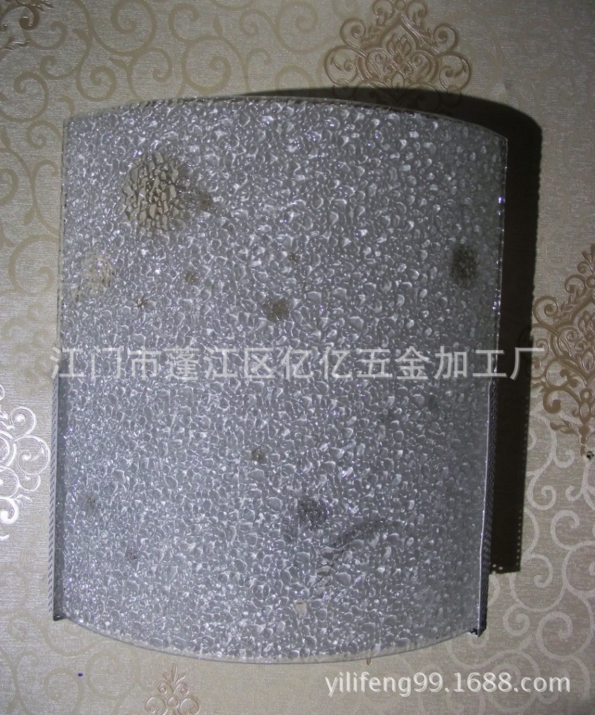 玻璃壁灯 8600-2 白灼灯LED镀烙水晶玻璃楼道玻璃壁灯