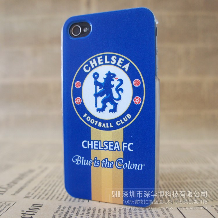 手机保护套-iphone5英超切尔西足球队手机套批