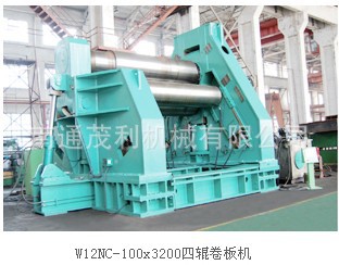 厂家直销 四辊万能卷圆机 小型液压式卷板机