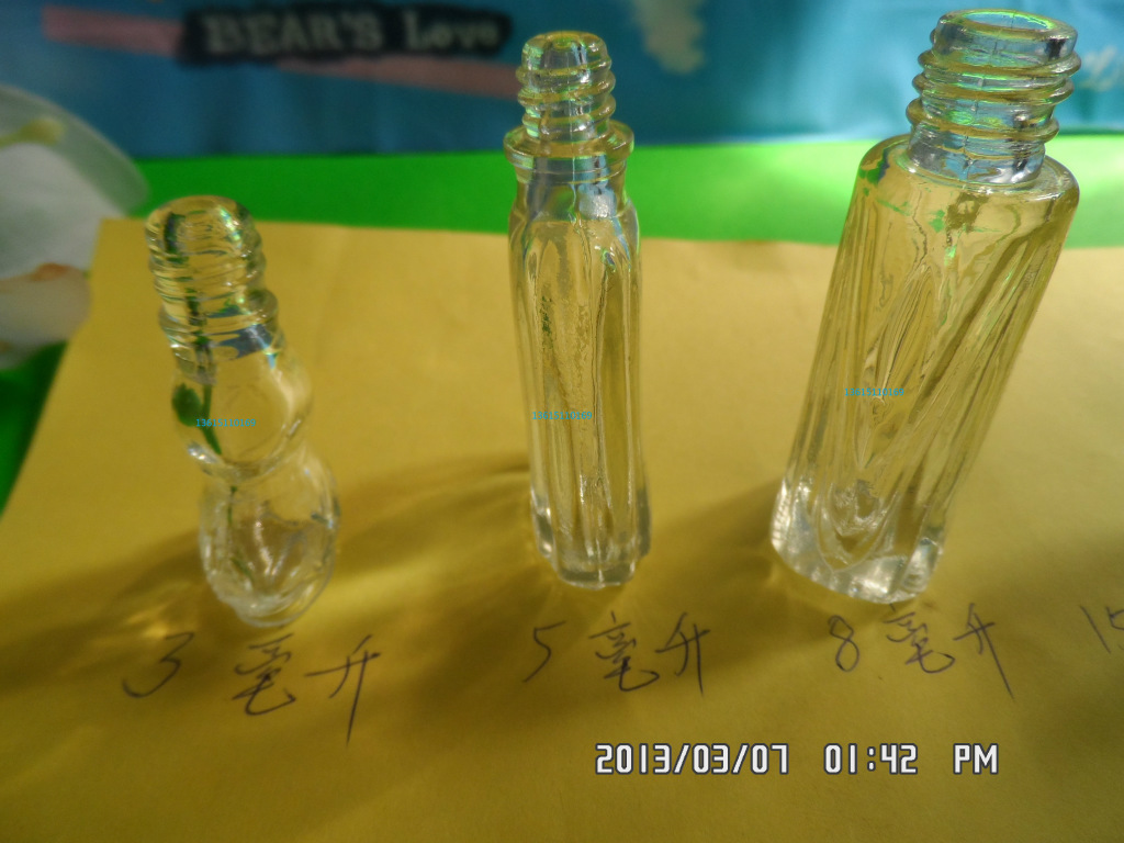 小玻璃瓶 各种小精油瓶 定制各种小瓶子
