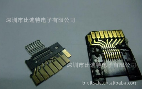 读卡器-工厂 批发TF卡套 tf卡转sd卡 电脑配件货