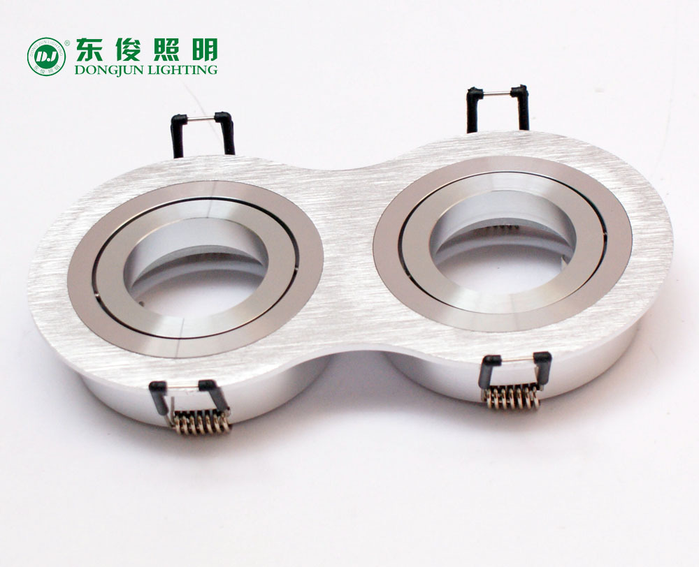 MR16天花灯外壳铁皮天MR16车铝天花灯可配LED光源AL