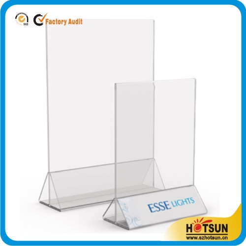 acrylic menu holder 022