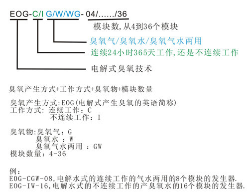 复件 工业臭氧发生器的型号标识_副本