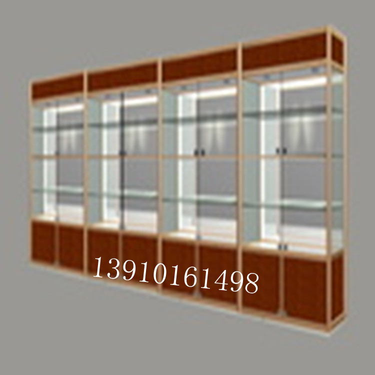 展柜展示柜 精品货架 钛合金展柜 工艺品展柜 茶叶展柜 商场展柜
