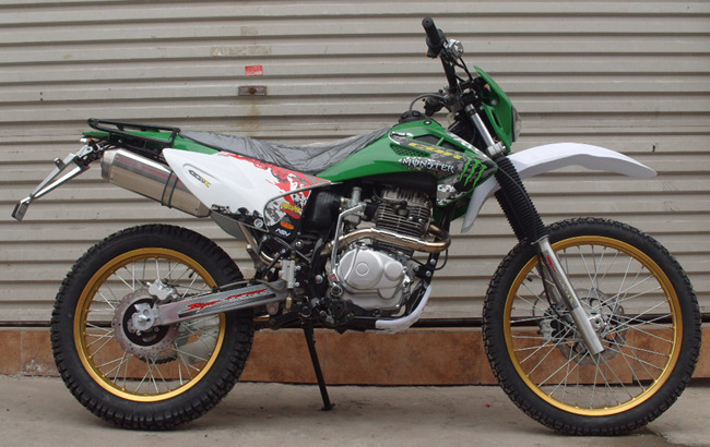 蓝雪CQR250越野摩托车整车及配件 图片