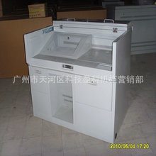 中小学广东讲桌_盈科电子讲台_钢制电教台讲