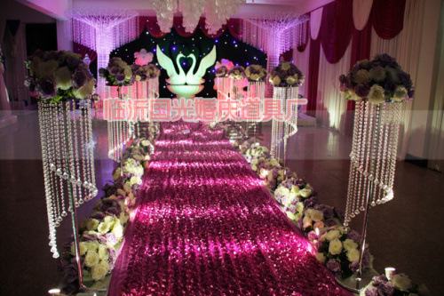 路引-路引 镜面路引 带灯镜面路引 婚庆道具--阿