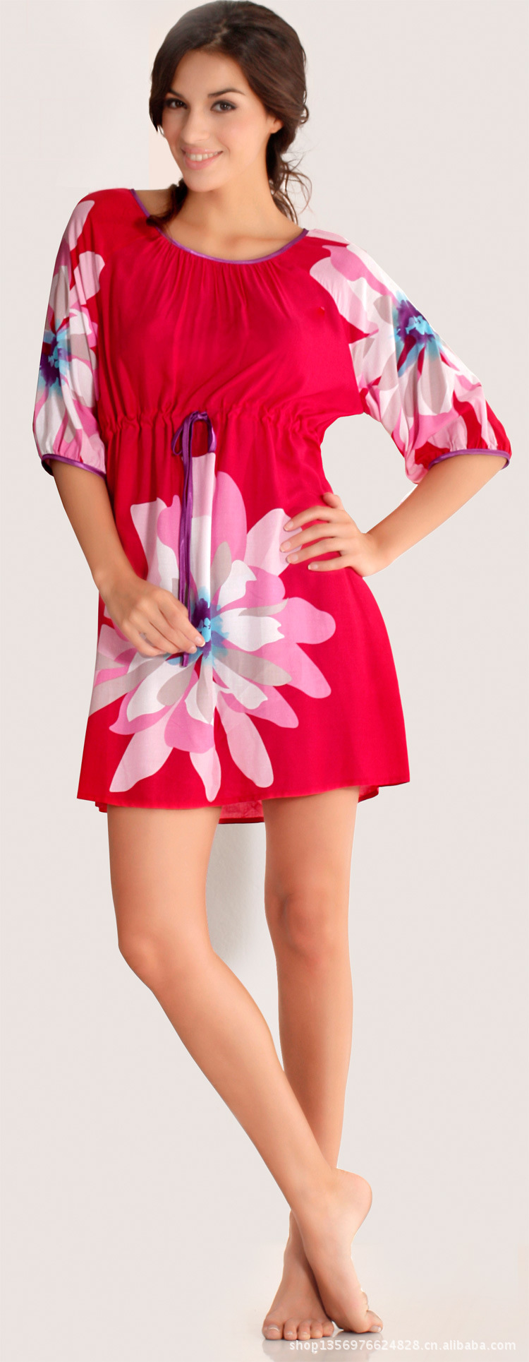 8206红色模特750x