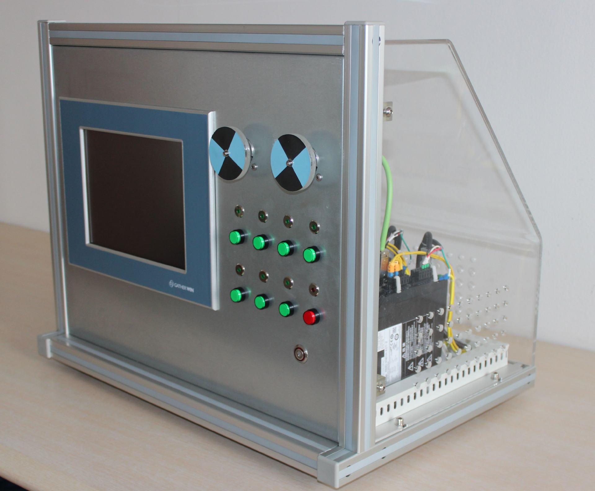 软plc编程实验箱/专用教学可编程控制器(plc)实验箱