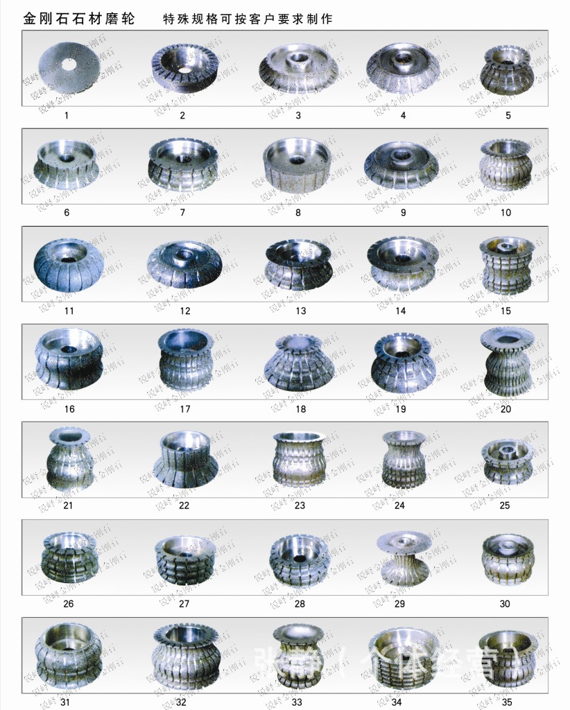 【临沂五金市场供应 石材磨轮 牙磨片 蓝牙片 金