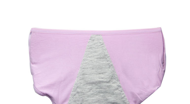 【女士中腰生理裤 <em>少女</em>莫代尔性感防漏<em>月经裤</em>