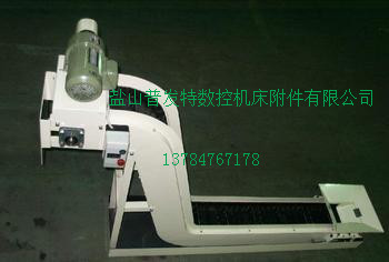 磁性板式排屑机用于小型主机更加牢固可靠主要用于断屑碎屑的输送