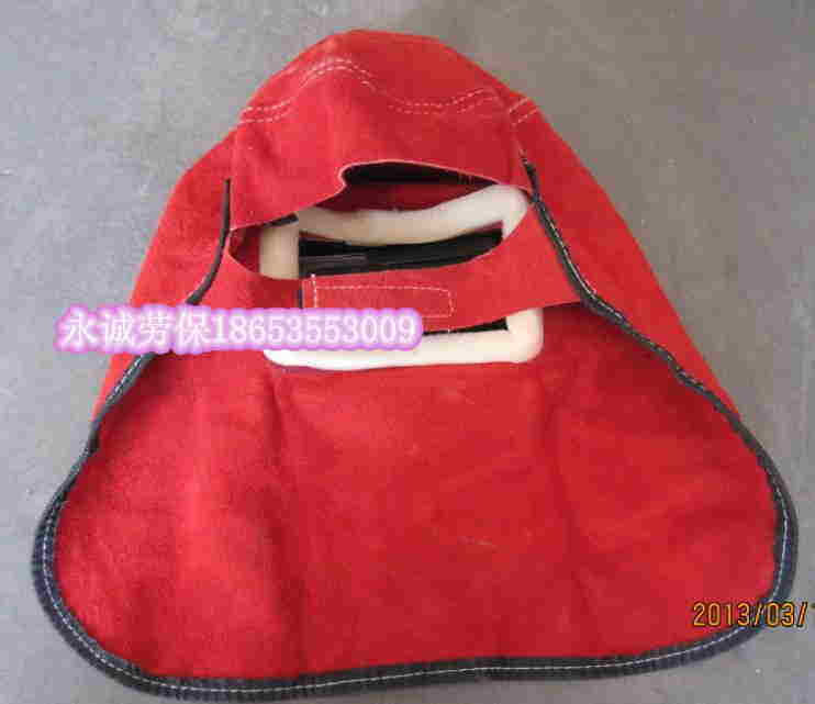 【促销纯牛皮电焊面罩 头戴电焊面罩 管道焊接