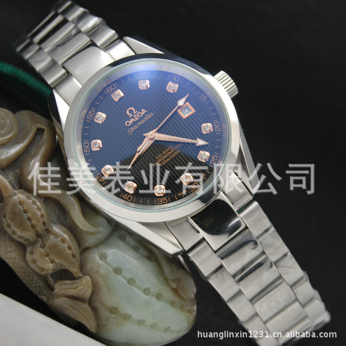 手表批发 男表批发 免费加盟厂家直销 背透男腕