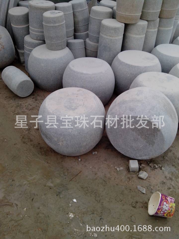 车止石挡车柱