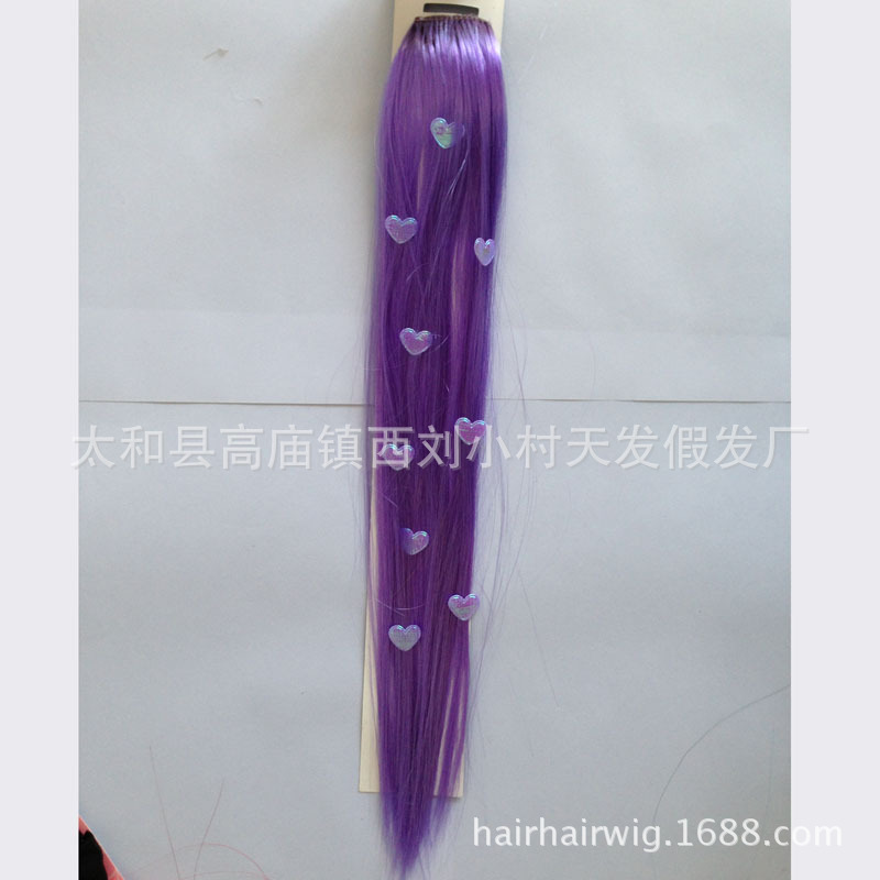 【儿童阻燃环保直销视频接发辫子儿童毛毛虫厂家鸿水图片
