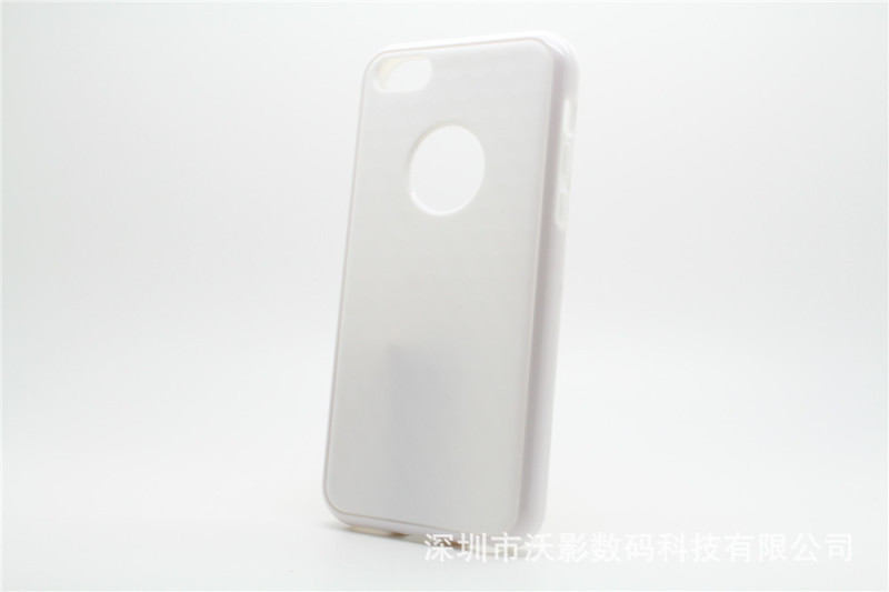 iphone5c曬紋雙色軟殼