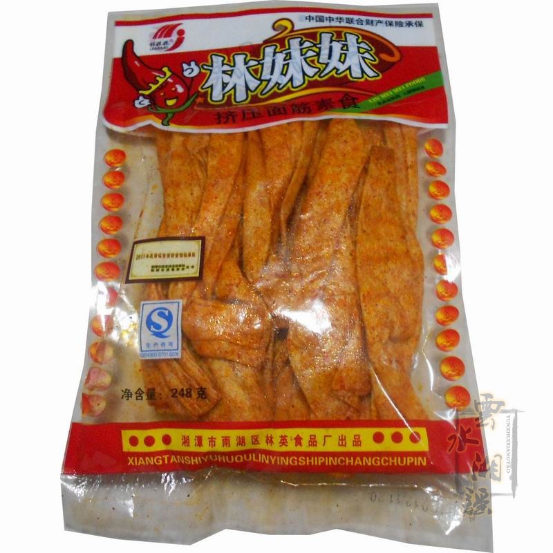 其他休闲食品-湖南湘潭特产 <em>林妹妹</em>麻辣条 <em>鸡皮</em>