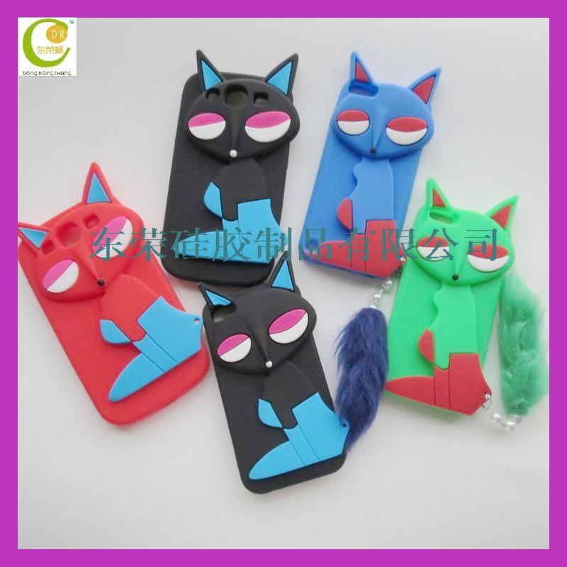 Iphone 5 silicone cover-Fox (7