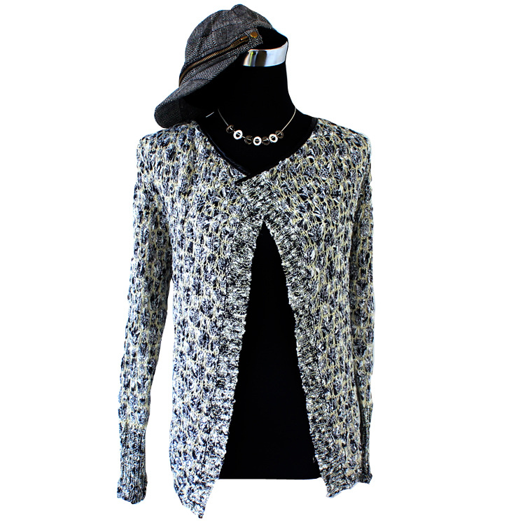 【2013<em>秋装</em>新款韩版长袖薄外搭<em>开衫</em>外套<em>中款</em>