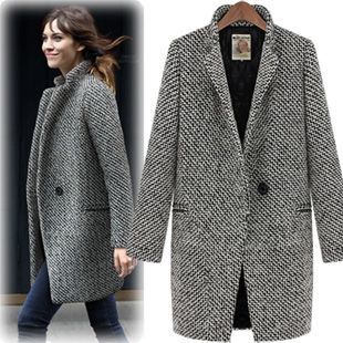 2012冬装新款流川花泽正品<em>女装</em>毛领斗篷呢子