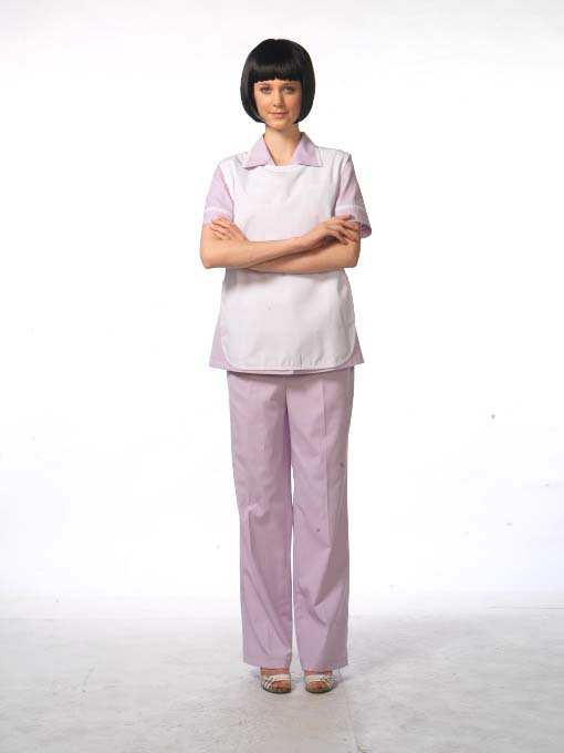 工厂直销纯棉美容师服护士工作服酒店制服PA