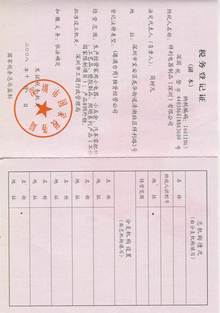 祥利 國稅