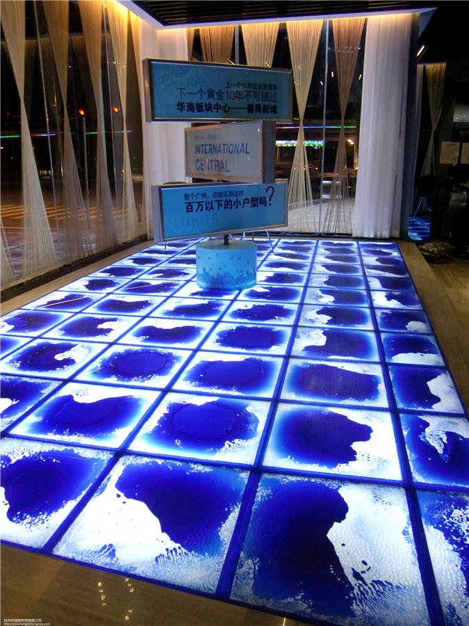 发光地板设计图锦