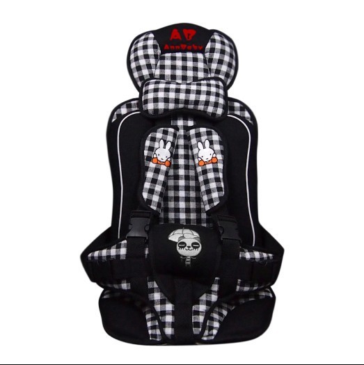 【厂家直销 加厚便携式汽车儿童安全座椅 婴儿