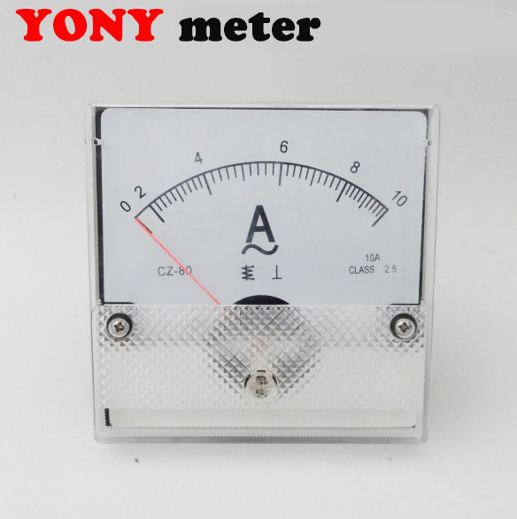 电流测量仪表-供应cz-80电流表dh-80指针式电流表ac10a-电流测量仪表.