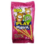 臺灣進(jìn)口嬰兒零食 EGO 小美與小可魔術(shù)棒餅干3味批發(fā) 80g 48包/箱