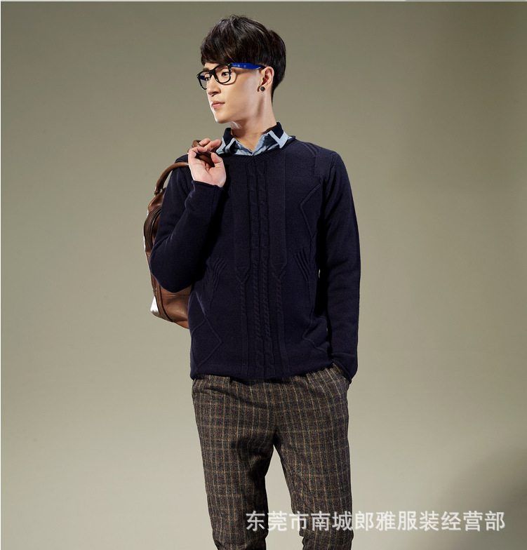 外贸尾货男士<em>毛衣</em> <em>低价</em>清仓男装<em>毛衣批发</em> <em>库存</em>