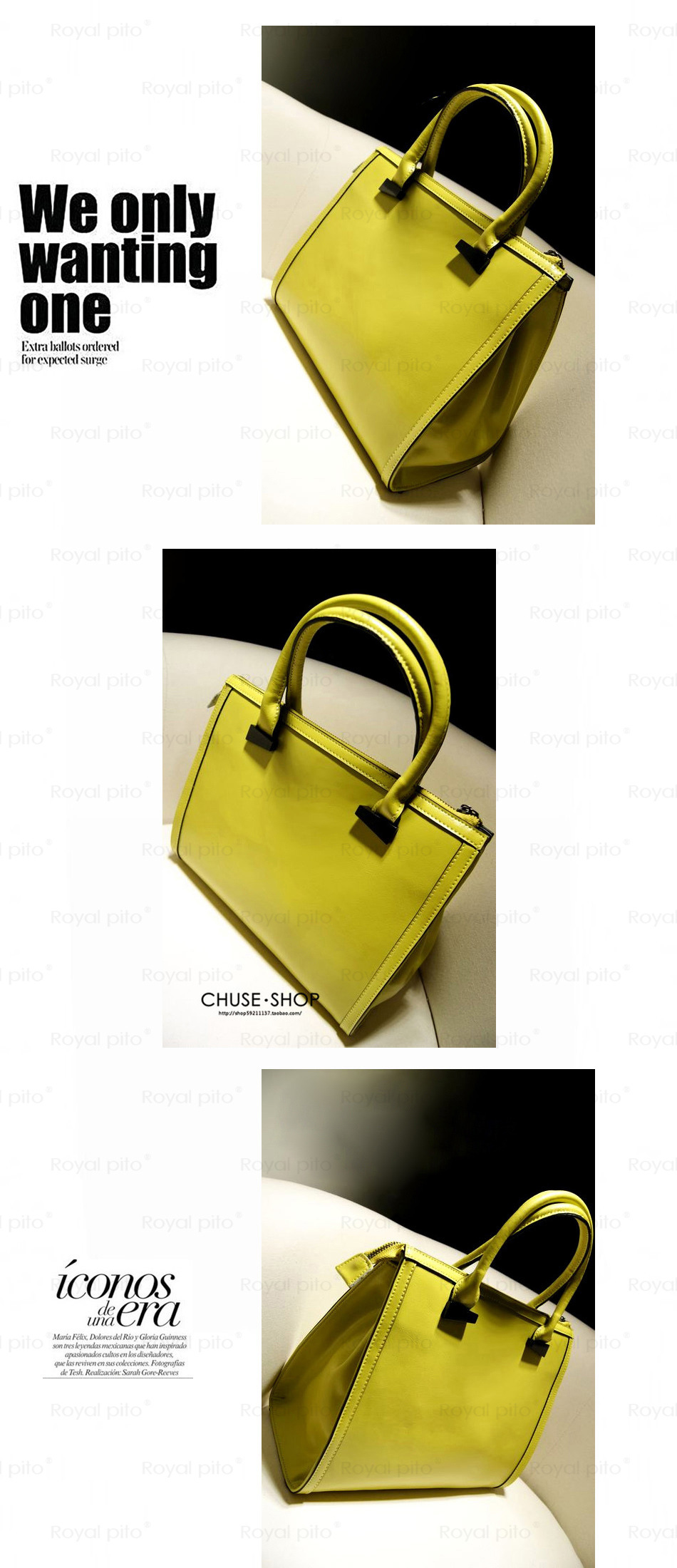 皇家皮匠2013新款真皮手提<em>女包</em> 时尚<em>简约大方</em>