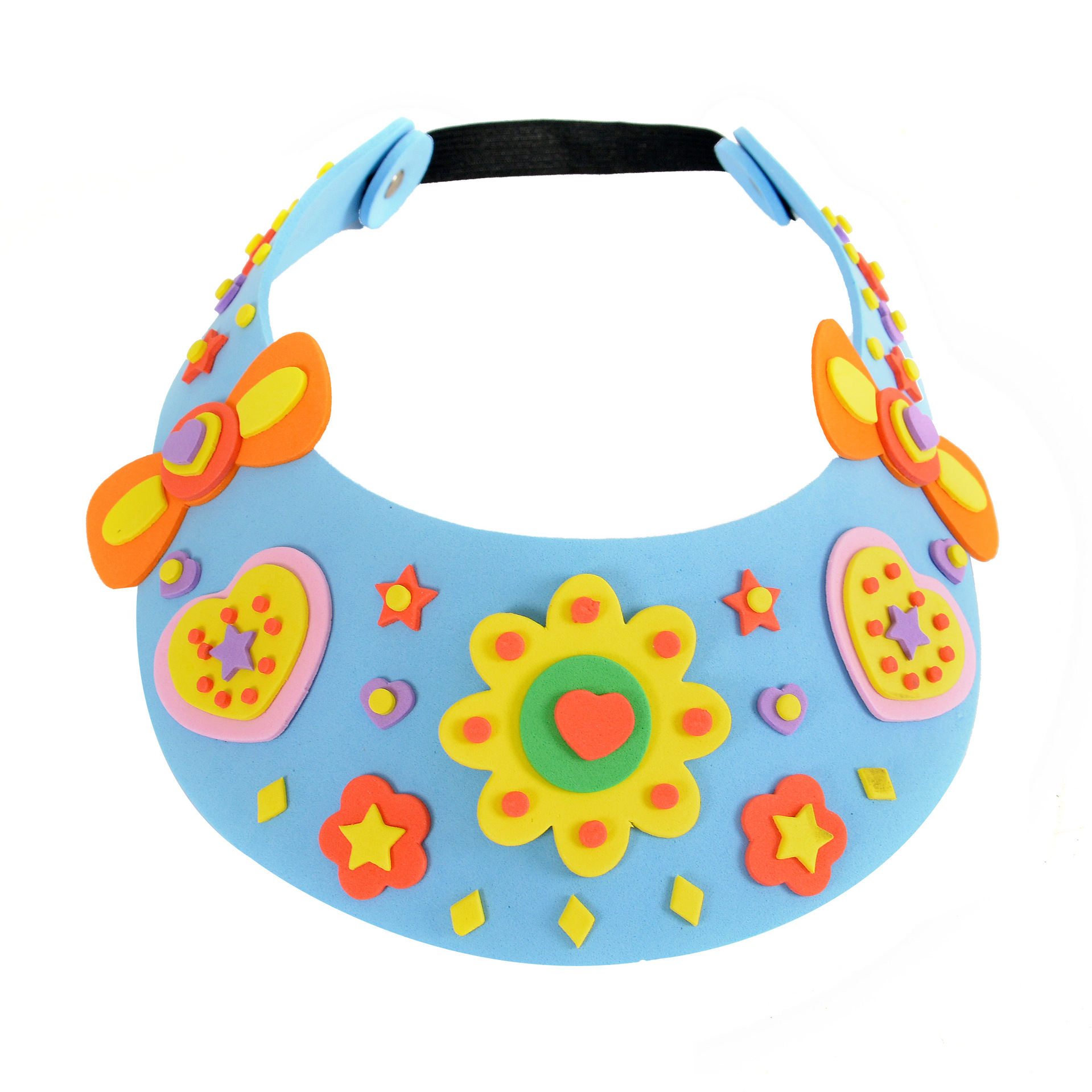 儿童生日帽子批发定制 DIY手工制作创意帽子 义