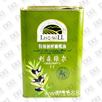 橄榄油菜籽油山茶油出口包装铁罐