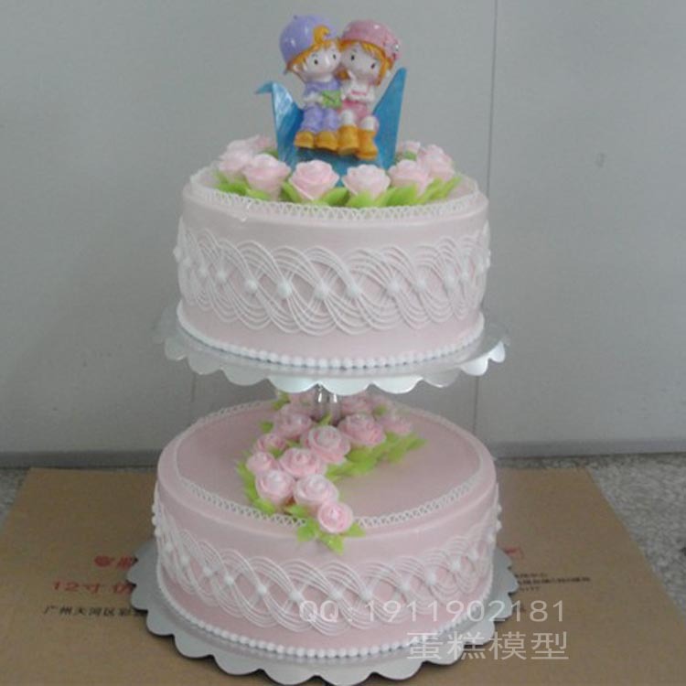 【新款婚庆蛋糕模型生日蛋糕道具批发 6层婚礼