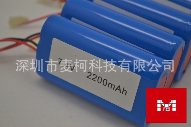 7.4V/2200MAH/考勤机用电池