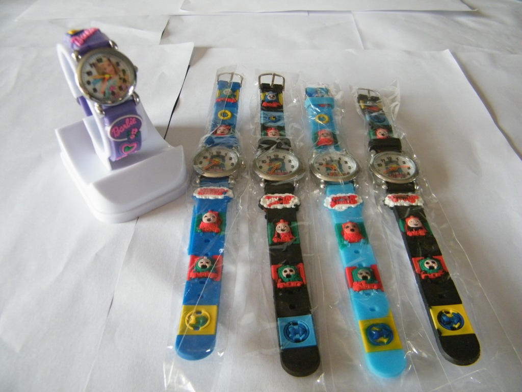生产订做 可爱儿童PVC手表 卡通图案儿童手表