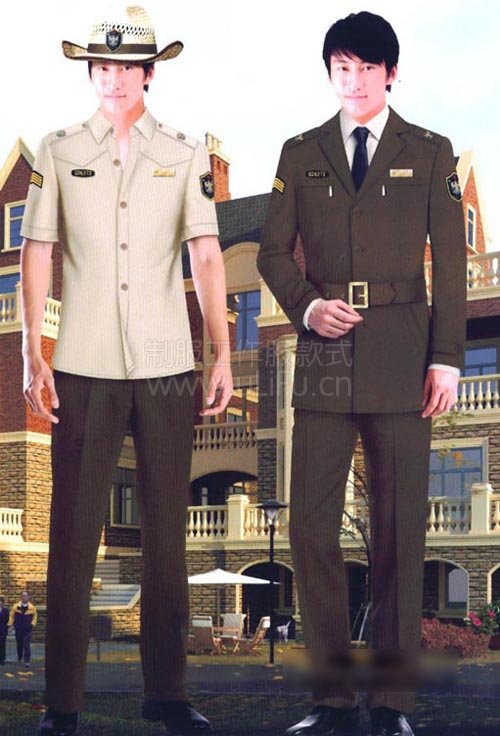 【供应各类门童服装 酒店制服职业装 酒店礼宾