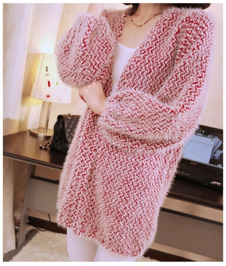 【<em>淘宝热卖</em> 秋冬新款女款针织衫<em>女开衫</em>春秋马