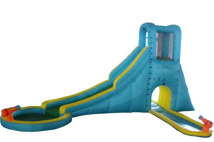 【充气设施】水滑梯连滑水道 儿童娱乐设施 欲