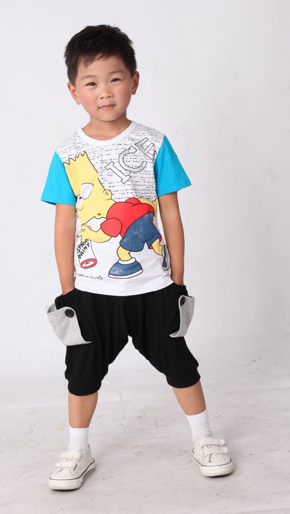 批发采购童裤-织里品牌童装厂2013夏男中童中