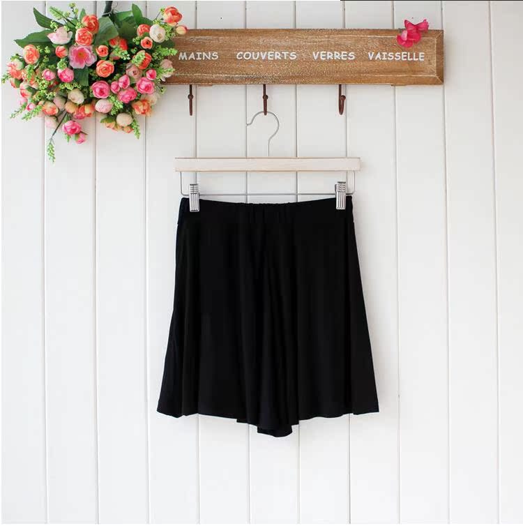 【春夏秋<em>冬短裤新款</em>莫代尔打底裤群短裤群裙裤