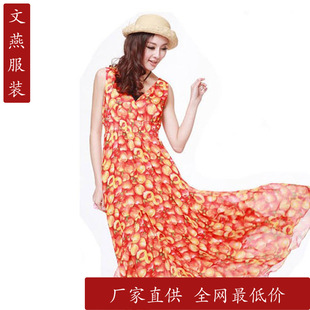 批发采购连衣裙-长期<em>有货</em> 韩版<em>女装</em>波西米亚长