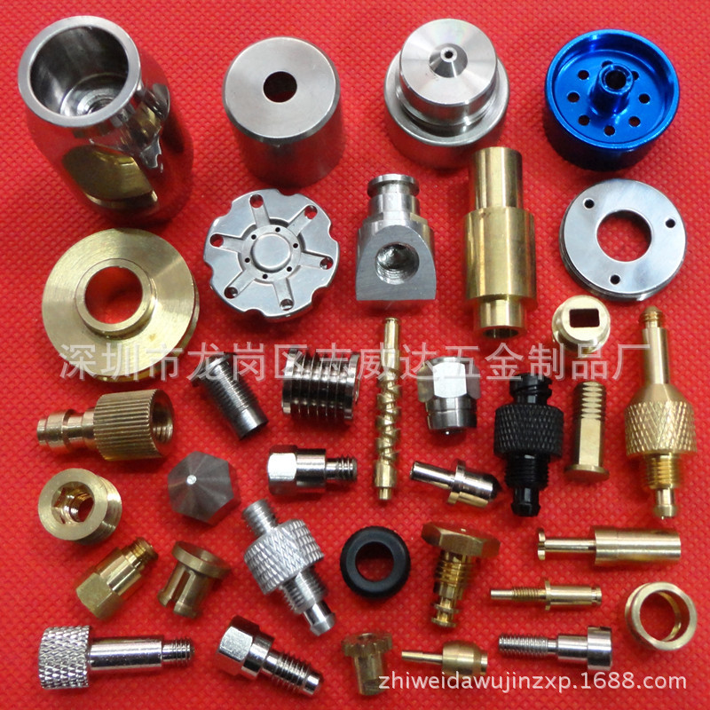 数控铝件加工铝加工铝件加工氧化玩具四驱车轮毂加工配件 电子烟