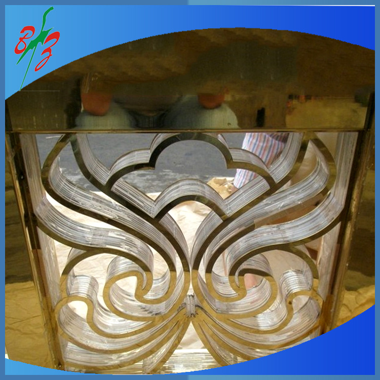 直销供应不锈钢雕花工艺花格 欧式抽象蝴蝶花