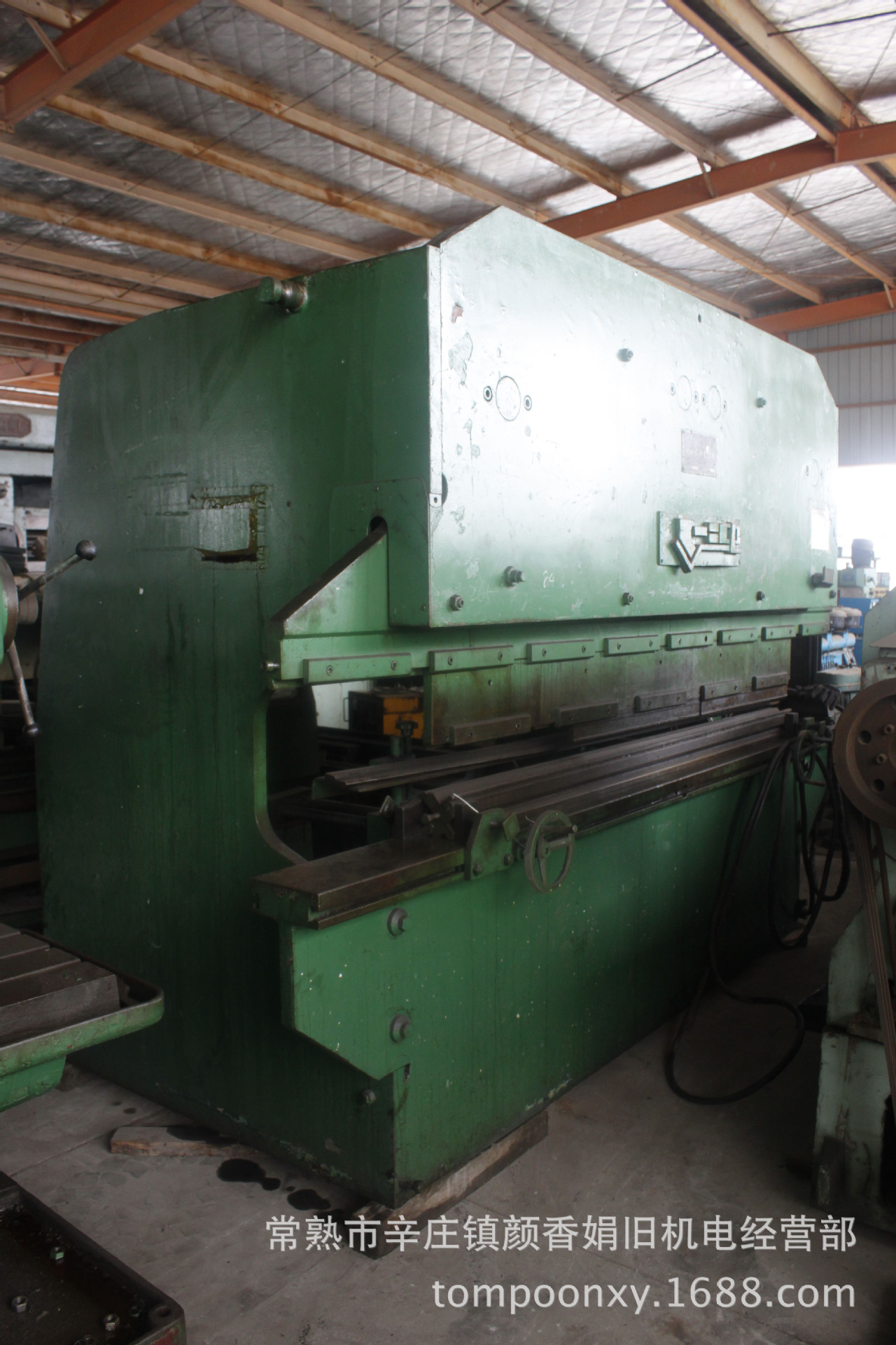 现货供应 二手折弯机 上海冲剪机床厂 100吨板料折弯压力机