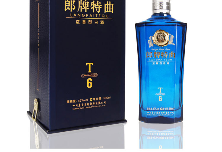 【厂家供应郎牌特曲 T6 42度500ML 正品浓香